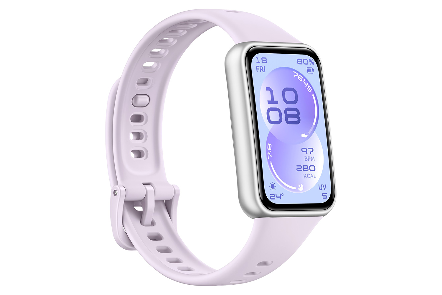 Huawei Band 11 | 1.62-Inch High-Brightness Display | Purple