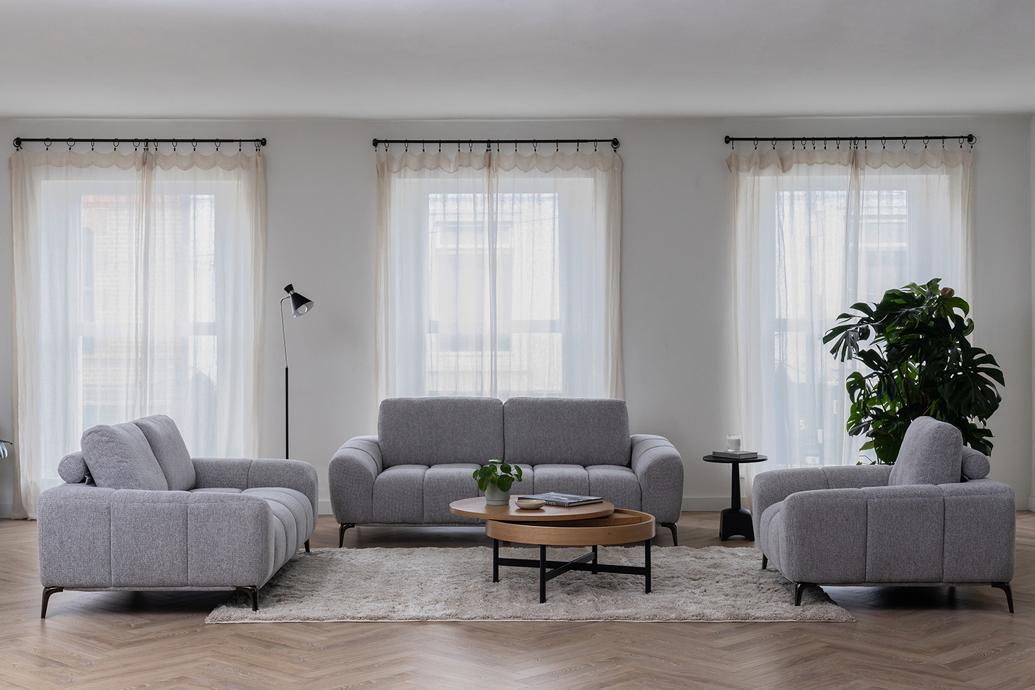 Ryley Sofa Bundle 3 + 2 + Free Armchair