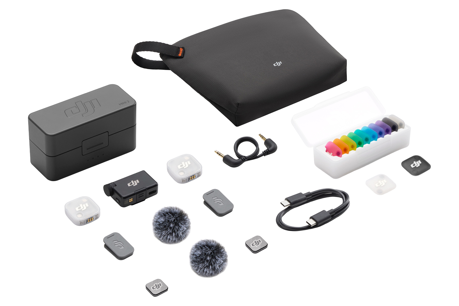 DJI Mic Mini 2 ( 2TX + 1RX + Charging Case)