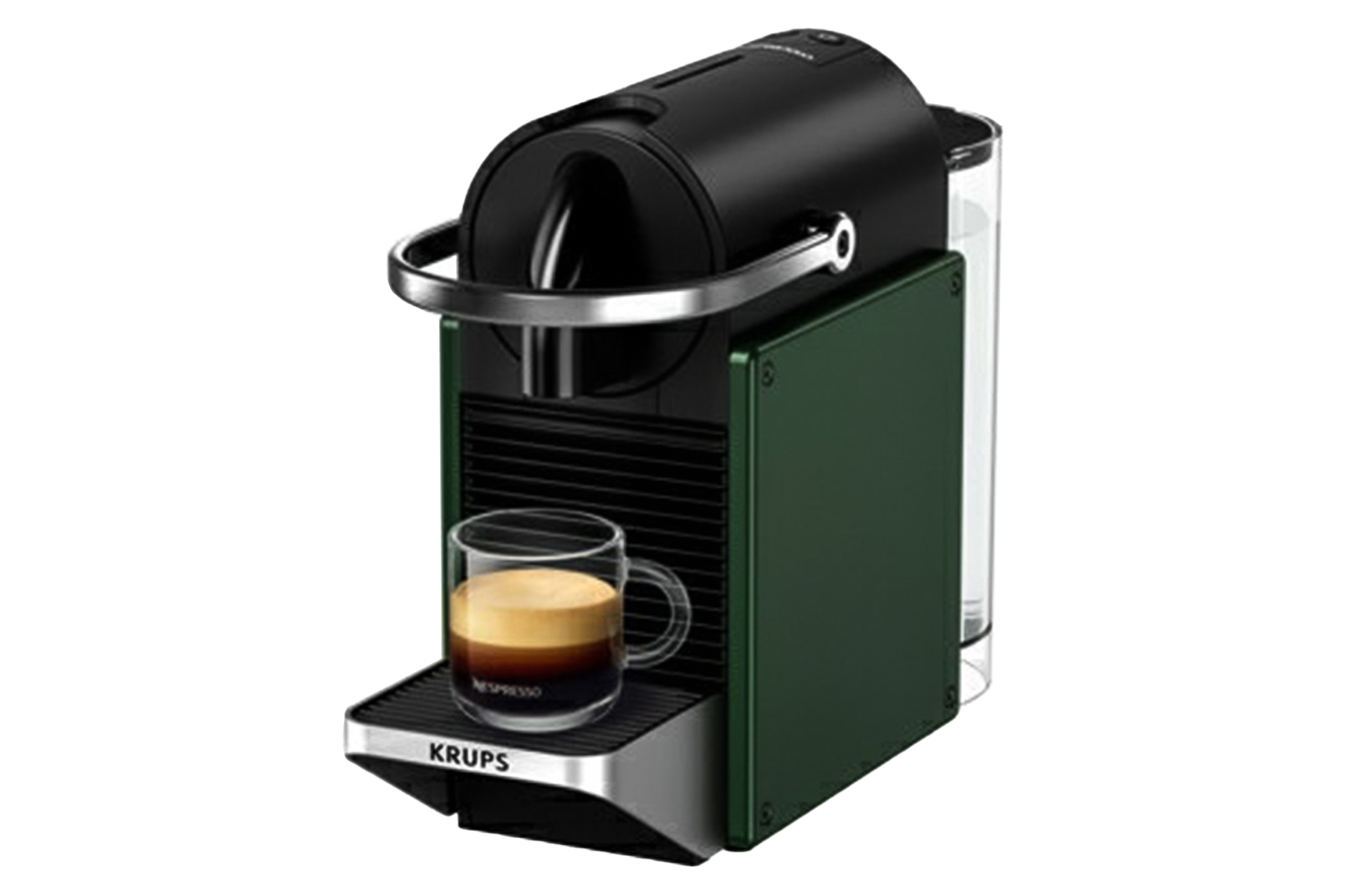 Krups Nespresso Pixie Capsule Coffee Machine | XN3063G0 | Dark Green