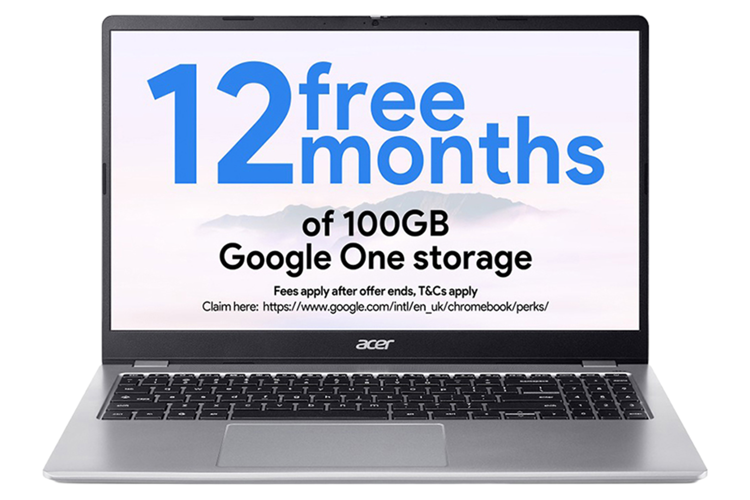 Acer Chromebook 315 CB315-4HT 15.6" Intel Pentium N6000 | 4GB | 128GB | Silver