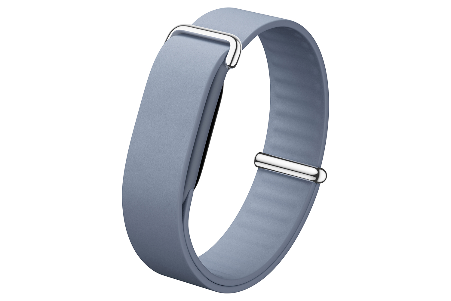 Google Fitbit Air Softflex Band | Moonstone/Polished Silver