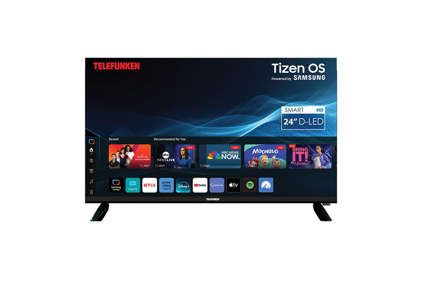 Telefunken 24 Dled Hd Tizen Os Smart Tv