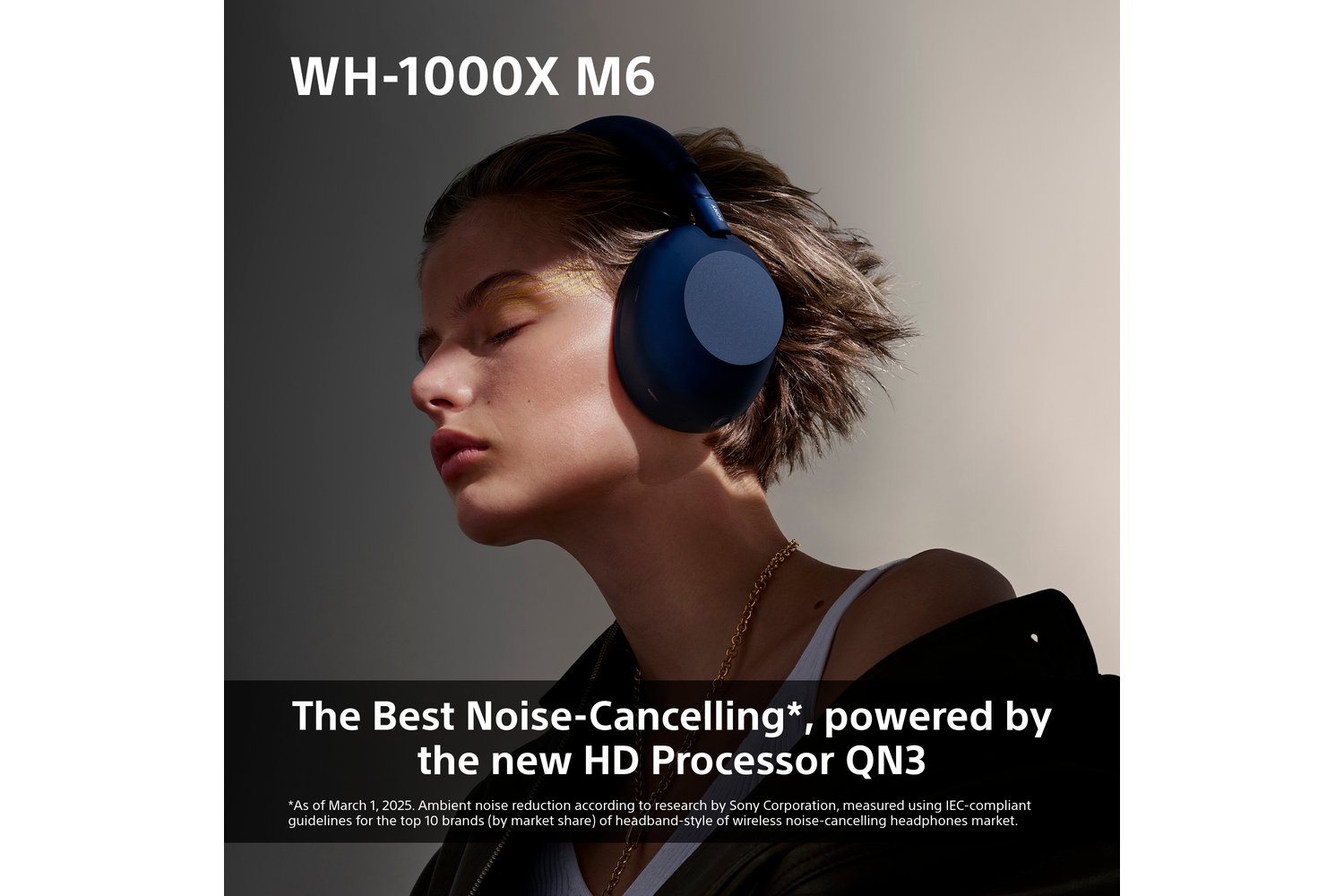 Sony WH-1000XM6 Noise Cancelling Wireless Over Ear Headphones Sandstone | WH1000XM6T.CE7