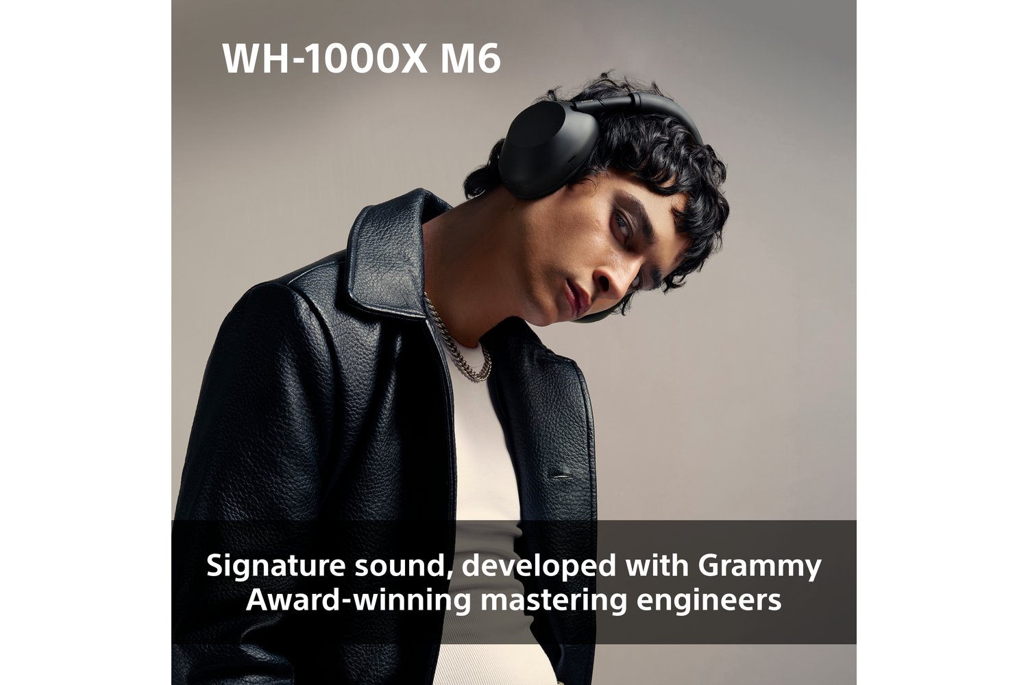 Sony WH-1000XM6 Noise Cancelling Wireless Over Ear Headphones Sandstone | WH1000XM6T.CE7
