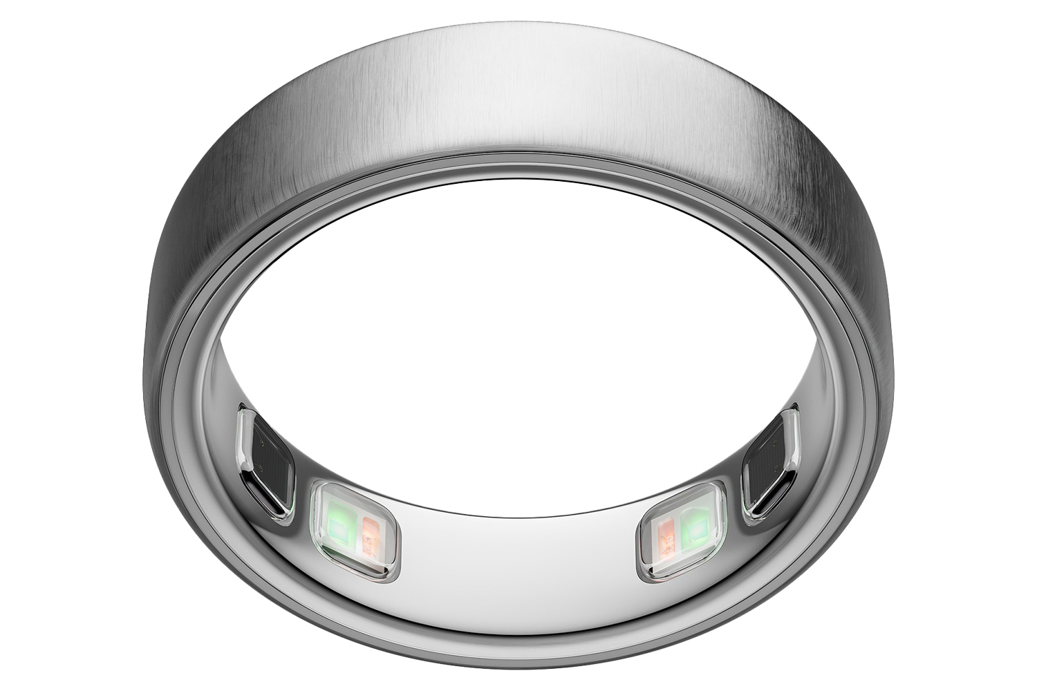 Oura Ring 5 | Size 9 | Brushed Silver