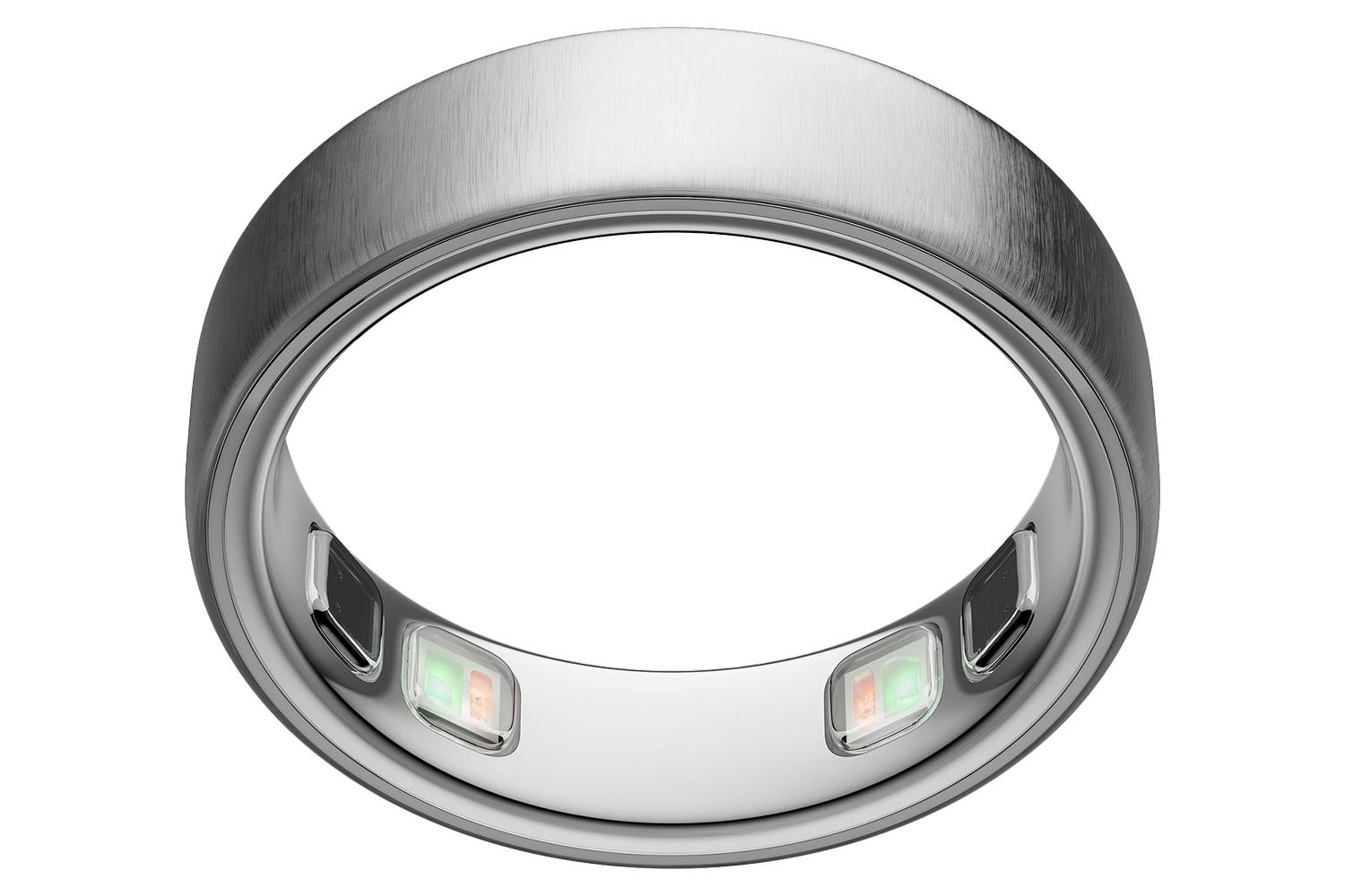 Oura Ring 5 | Size 13 | Brushed Silver