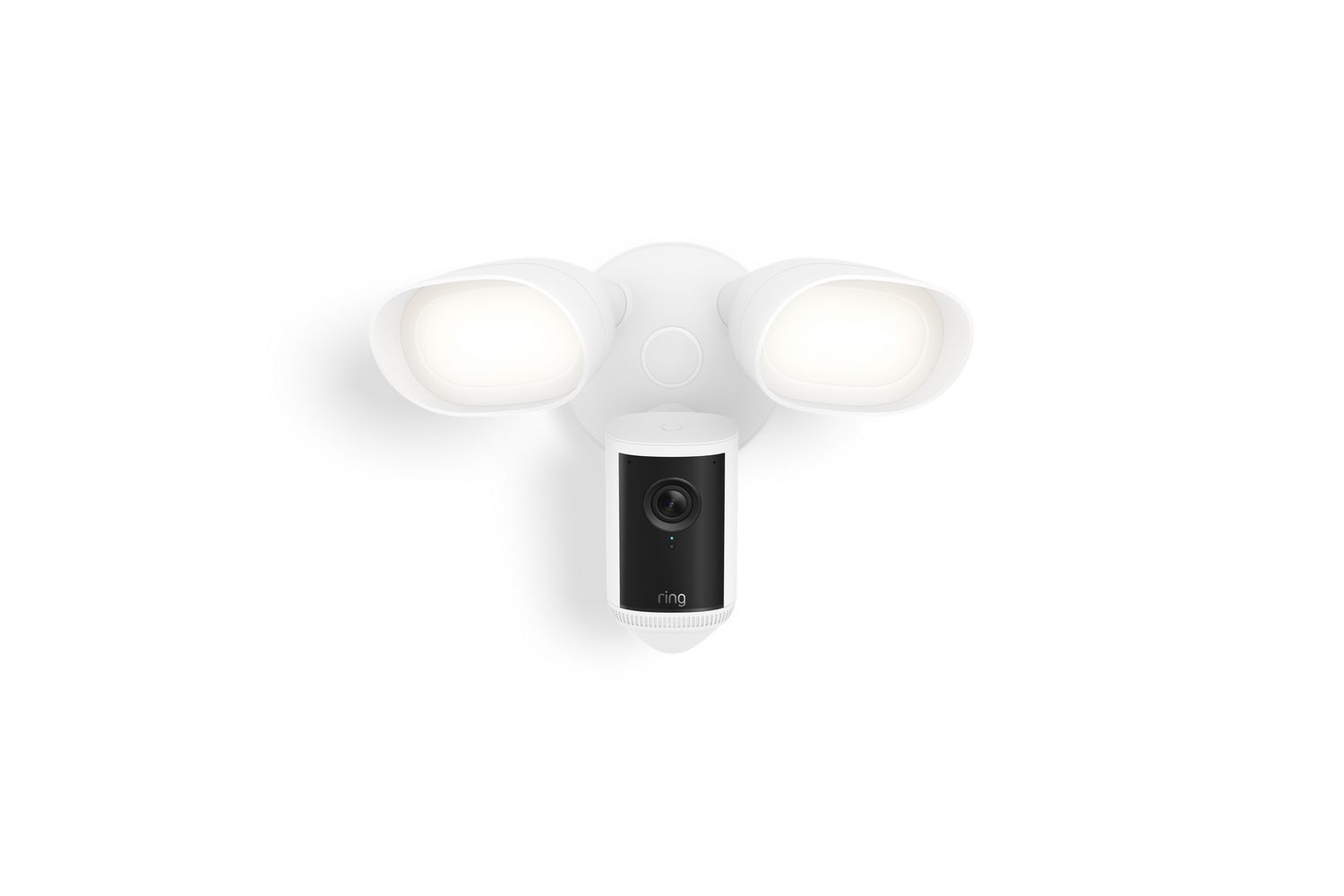 Ring Floodlight Cam Pro Wired White | Security Camera | Outdoor | 4k Video