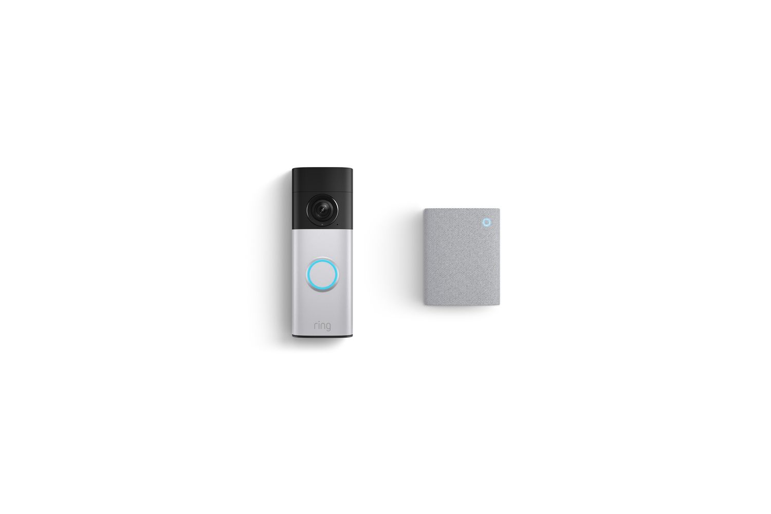 Ring Battery Video Doorbell Plus And Chime | Video Doorbell | Silver