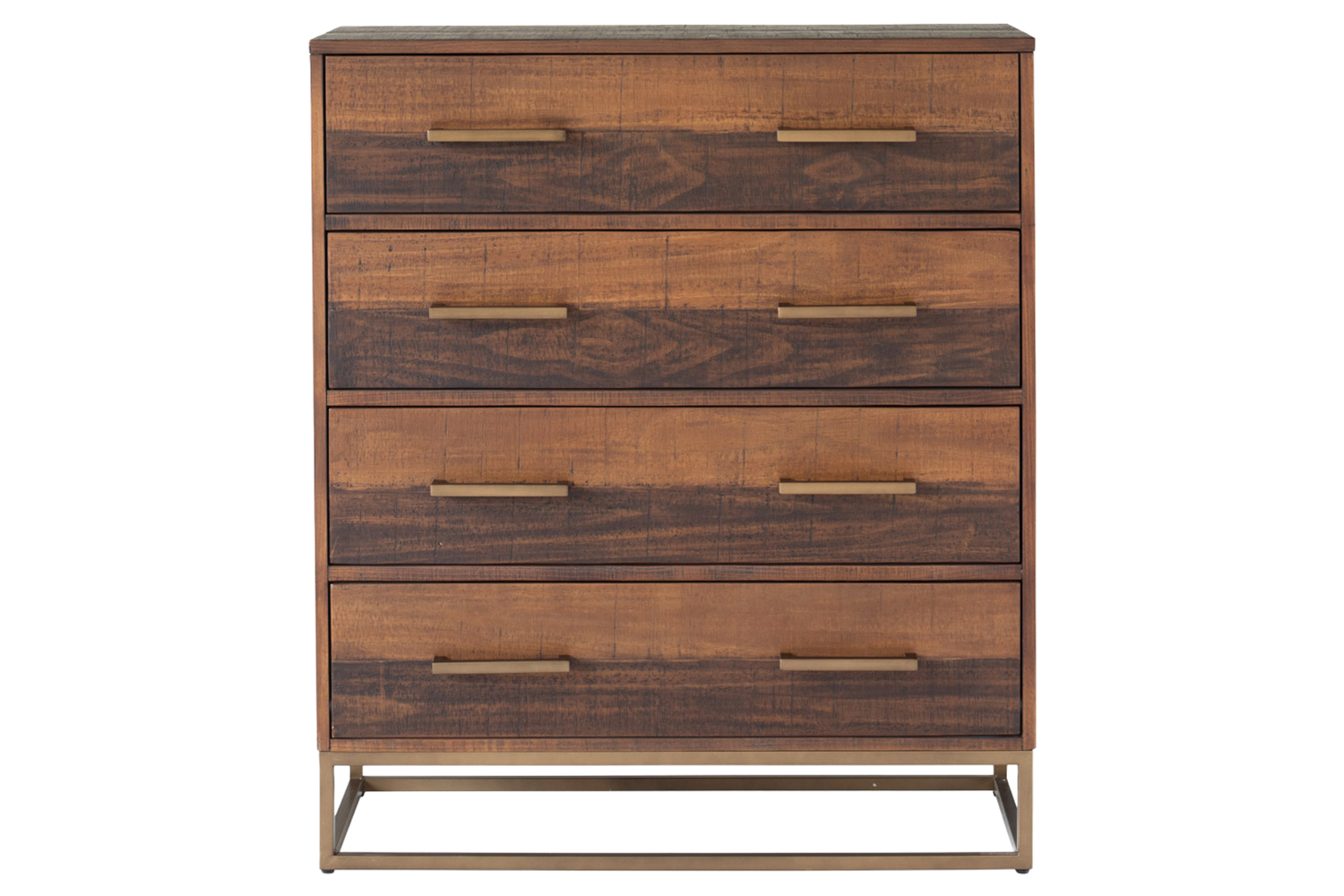 Retreat Chest of Drawer | 4 Drawer | Walnut Effect