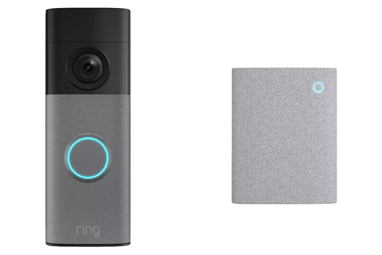 Ring Gen 2 Battery Video Doorbell with 3rd Gen Chime | Speckled Grey
