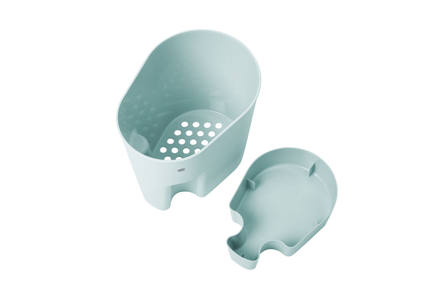Shnuggle Ellie Bath Toy Drying Caddy | Bath Toy Storage | Recycled Plastic | Eucalyptus