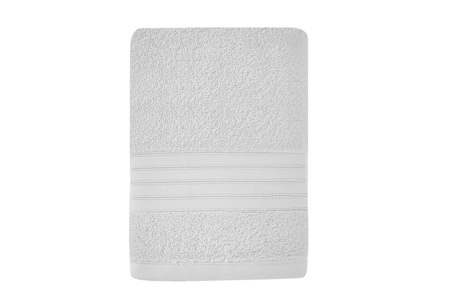 Cotton Terry Bath Towel | White