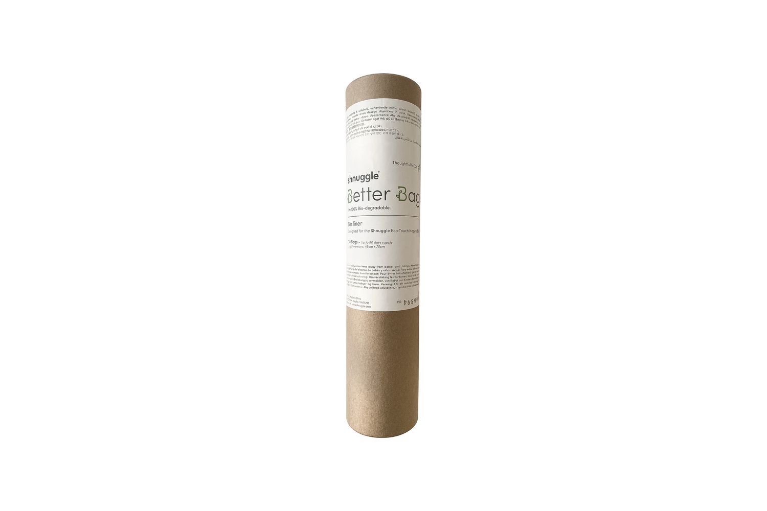Shnuggle Better Bag Nappy Bin Liners | Nappy Bin Liners | Biodegradable | 2 Pack