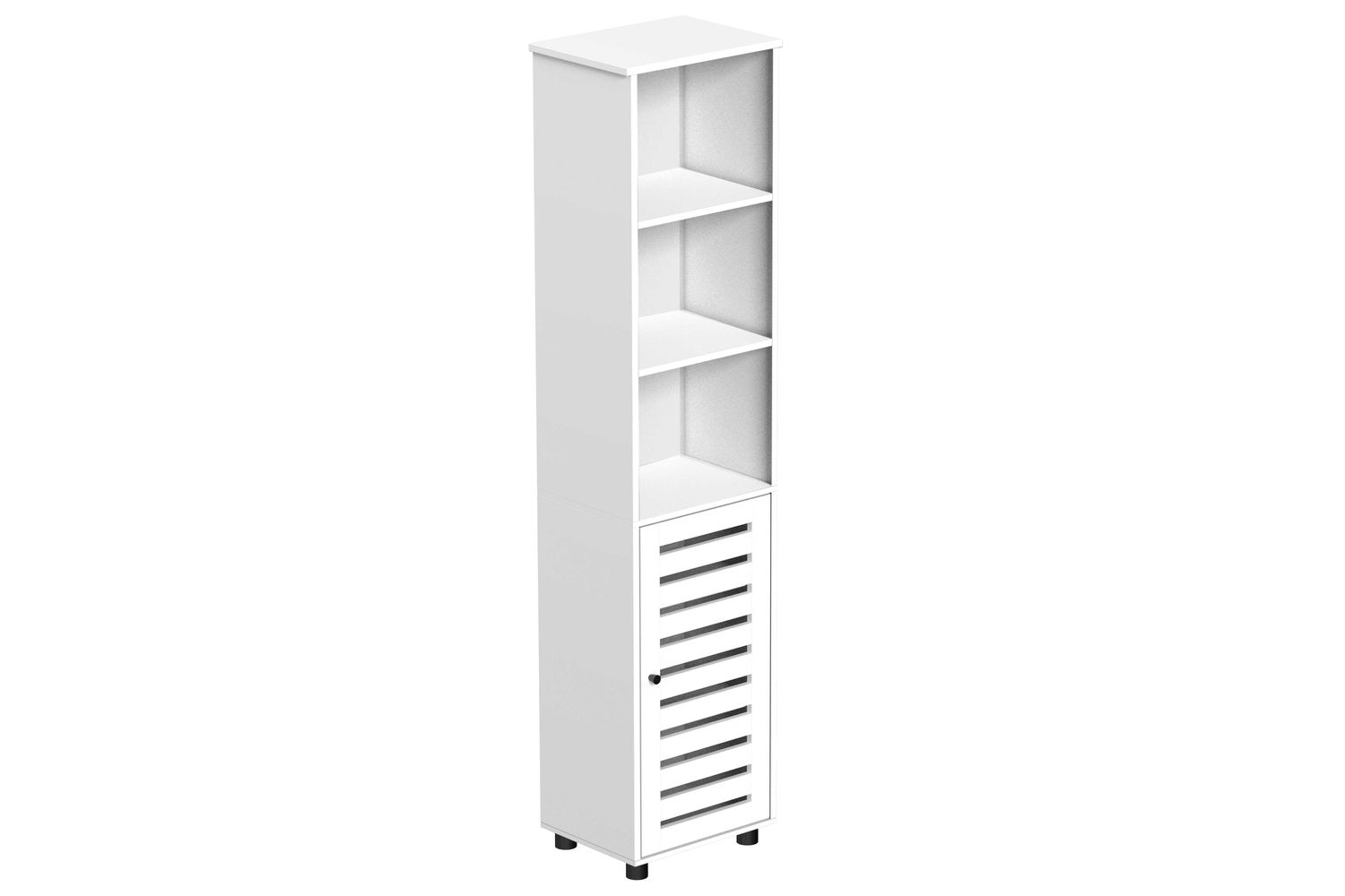 Vasagle Bbk160w01 Bathroom Cabinet, Space-saving Storage And Organisation Unit