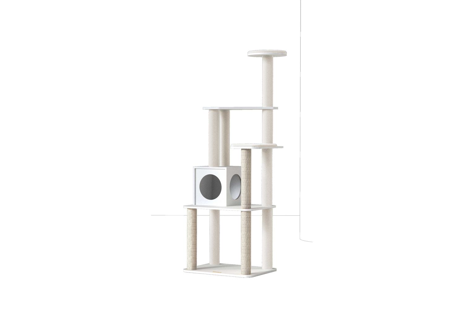 Feandrea Pct166w01: High-quality Multi-tier Cat Tree For Feline Fun