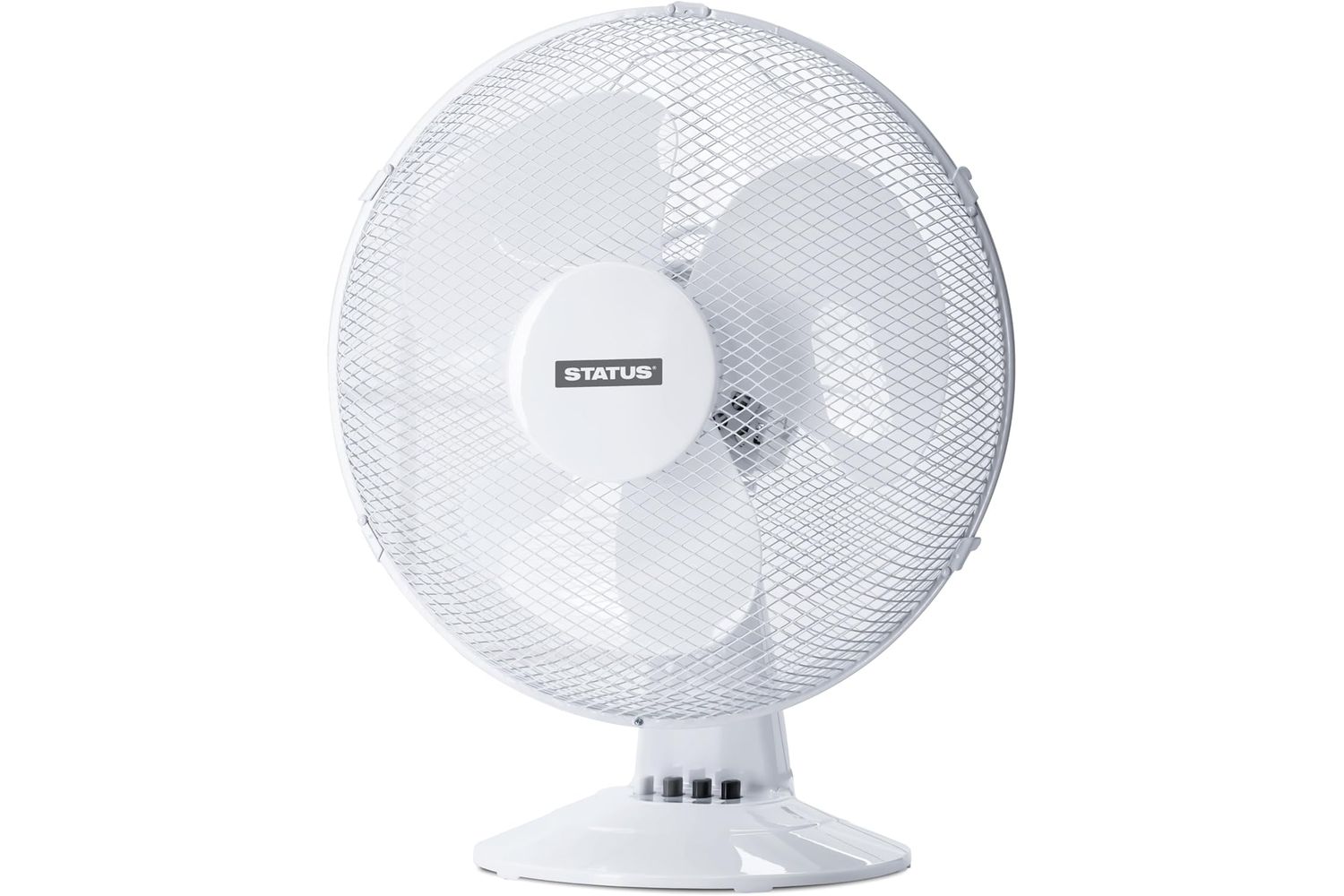 Status 16 Inch Desk Fan | Oscillating | White