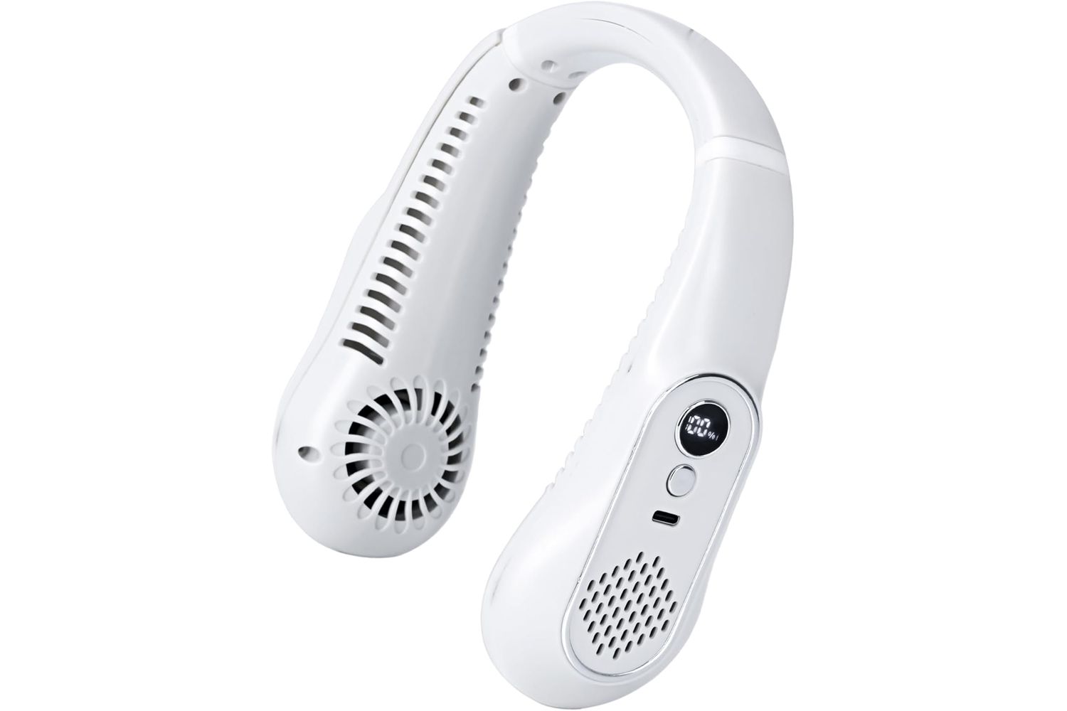 Status Neck Fan | Bladeless Design | 5 Speed Settings | White