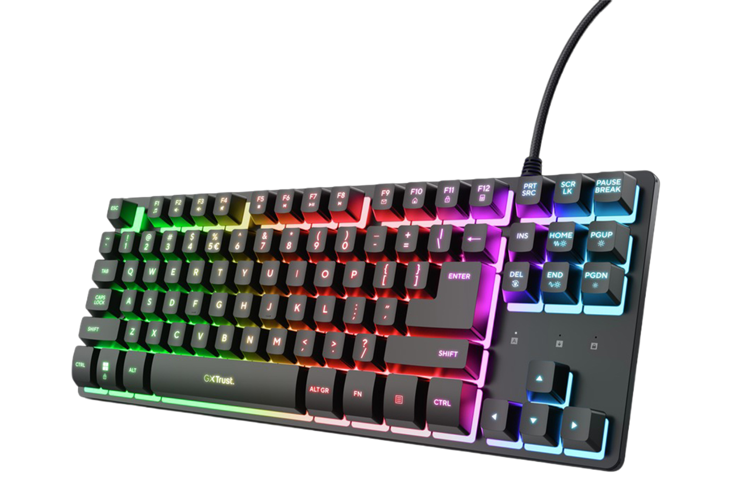 Trust GXT 833 Thado TKL Wired Gaming Keyboard | Black