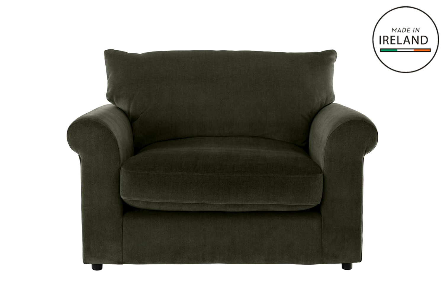 Corah Cuddler Chair | Green