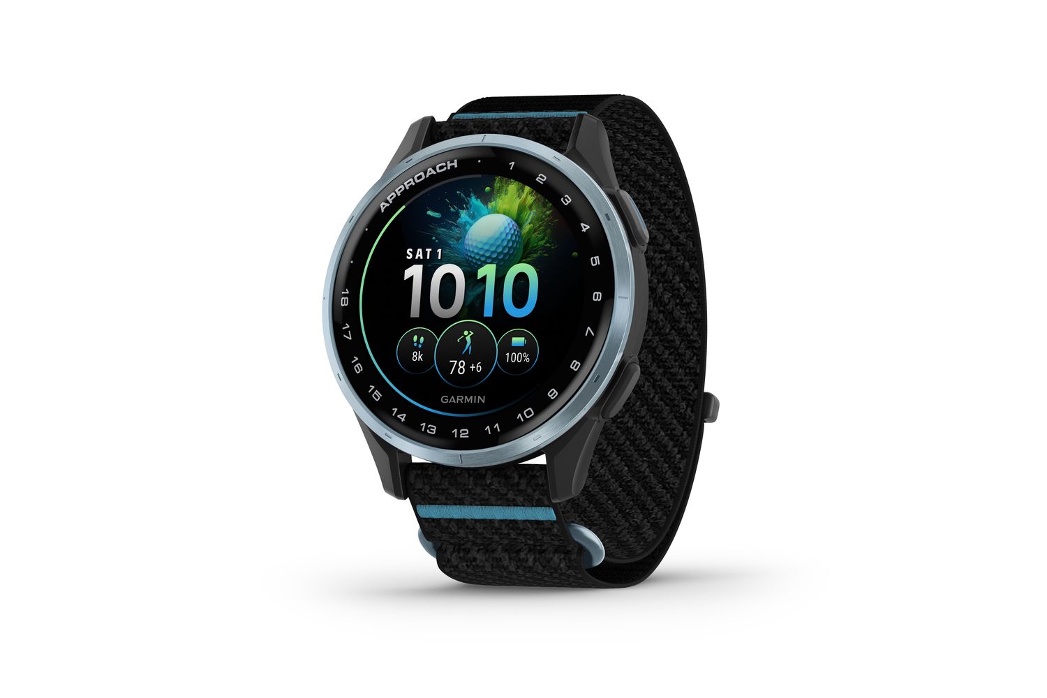 Garmin Approach J1 43 mm Black  | Junior Golf Watch | Amoled Touchscreen