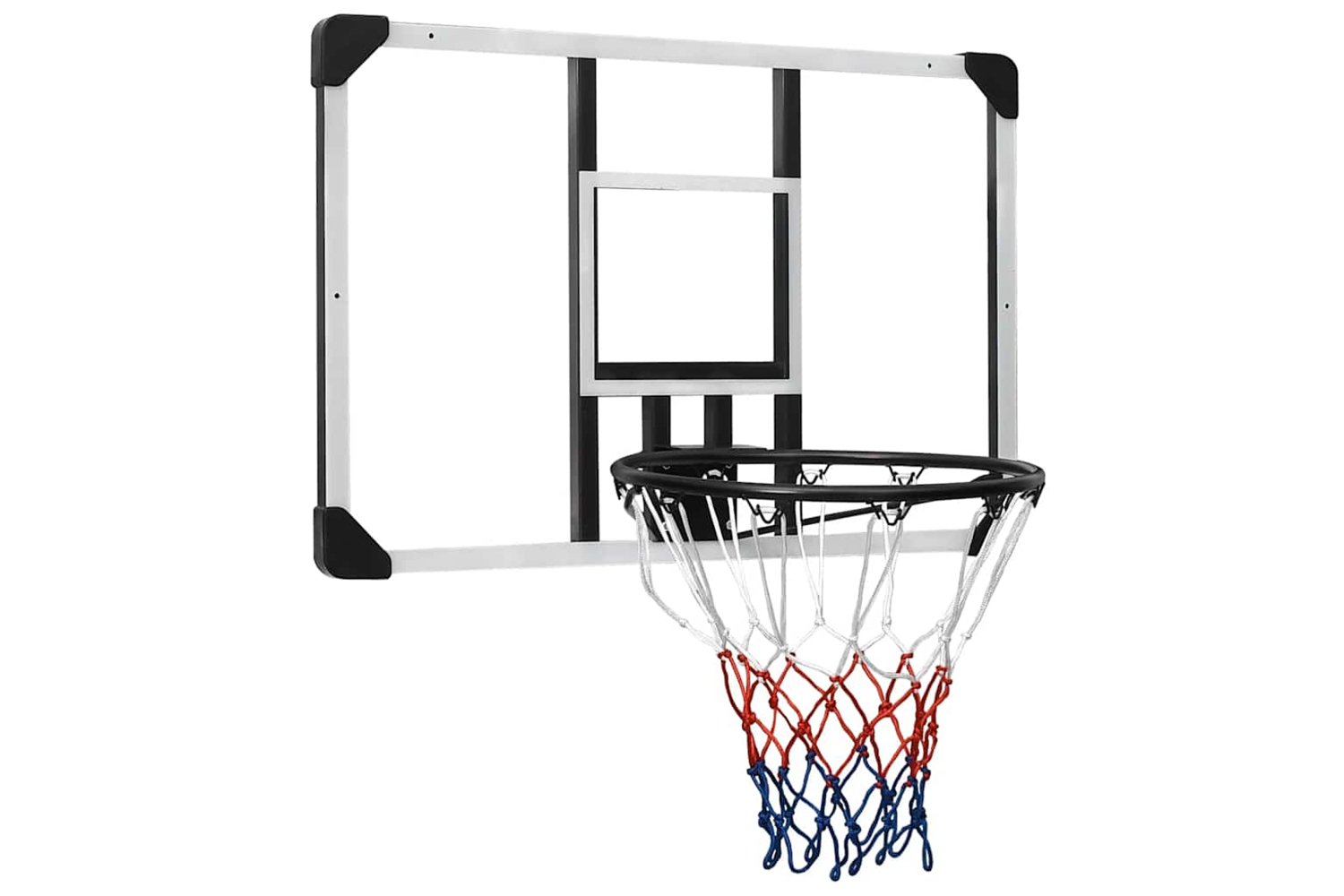 Vidaxl Basketball Backboard Transparent 90x60x2.5 Cm Polycarbonate [Ex-Display DS250415-002196]