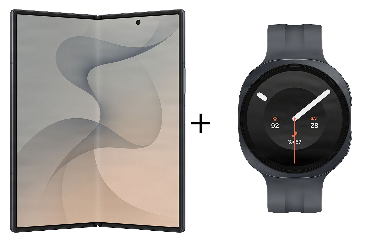 Samsung Galaxy Z Fold8 Ultra | 12GB | 256GB | Graphite & Samsung Watch9 | BT | 44mm | Graphite Bundle