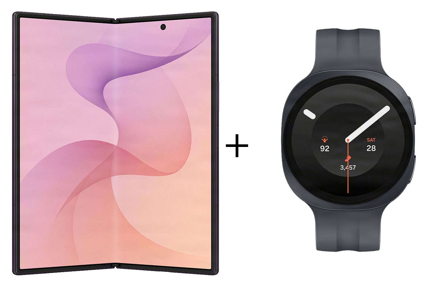 Samsung Galaxy Z Fold8 Ultra | 12GB | 256GB | Violet Shadow & Galaxy Watch9 | BT | 44mm | Graphite Bundle