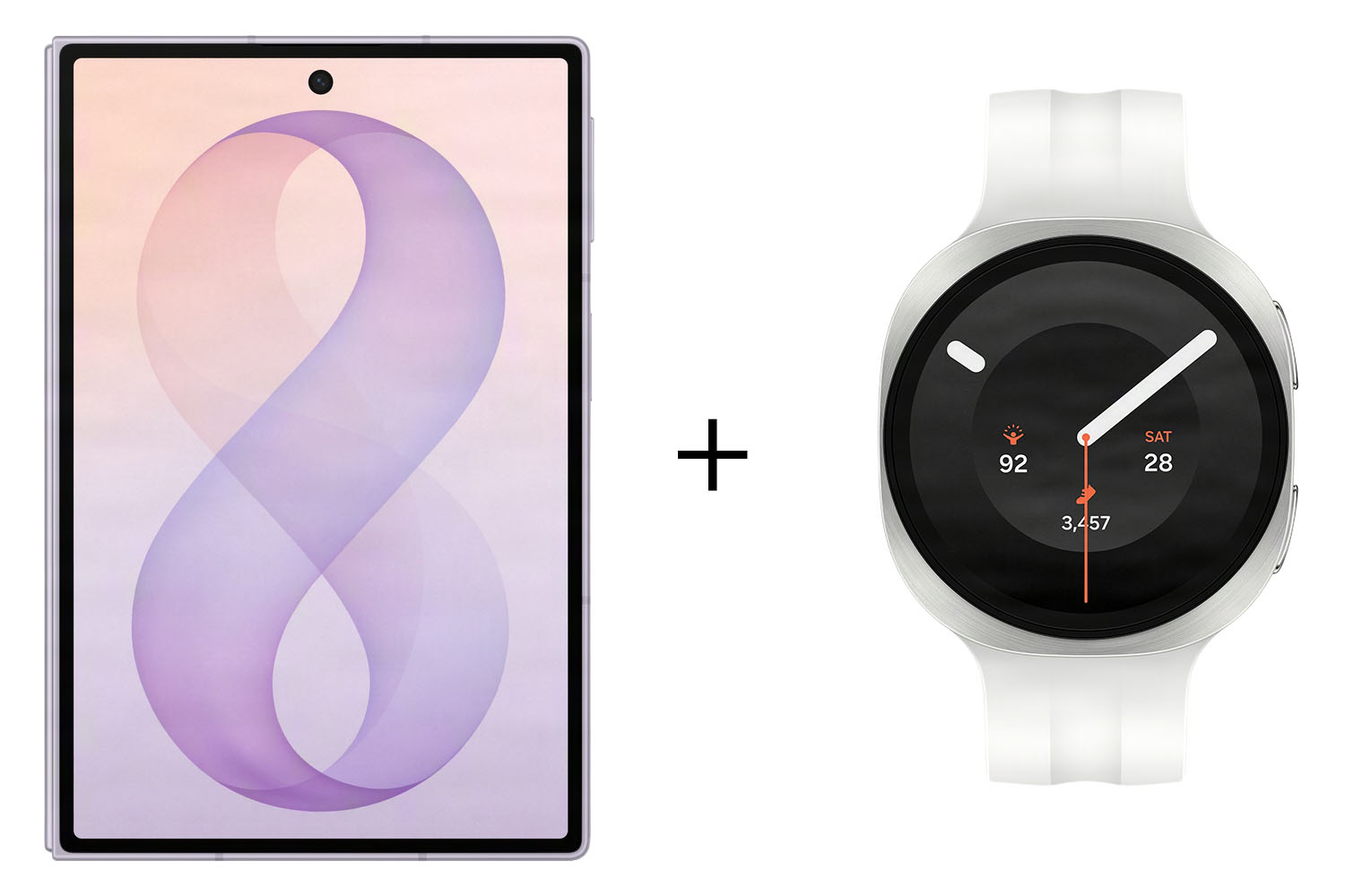 Samsung Galaxy Z Fold8 | 12GB | 256GB | Lavender & Galaxy Watch9 | BT | 40mm | Cream Bundle