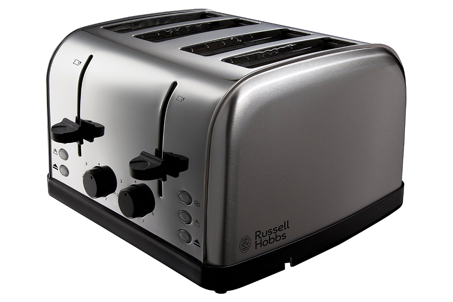 Russell Hobbs Futura 4 Slice Toaster | Stainless Steel