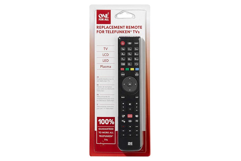 One For All Telefunken TV Replacement Remote