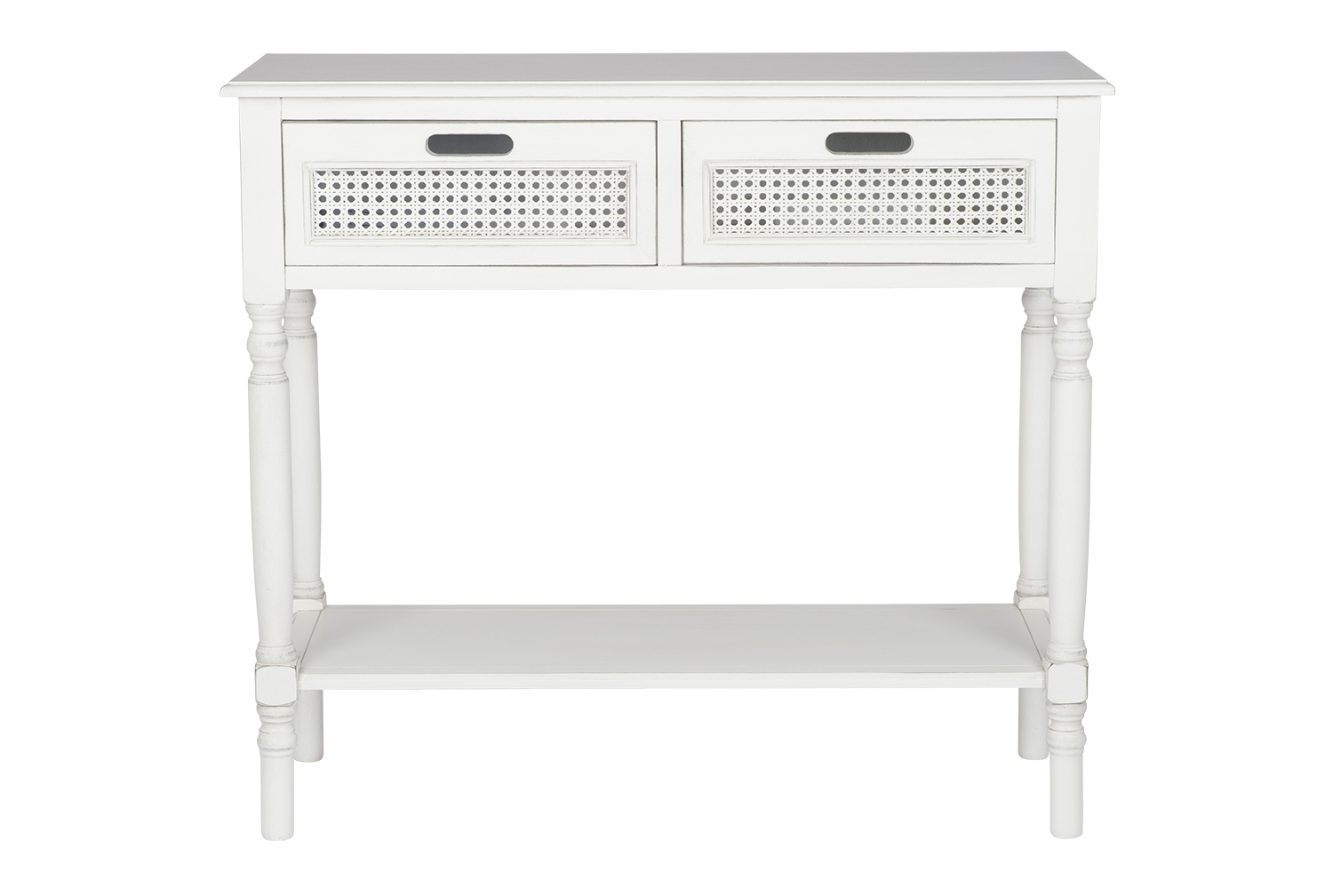 Pacific Dressing Table 2 Drawer White Pine Wood Ireland