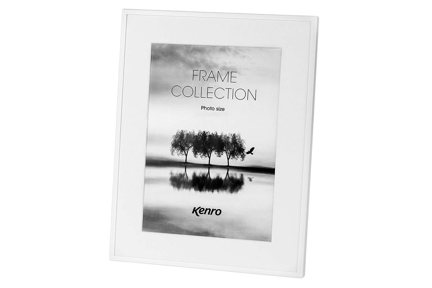 Kenro Avenue 10x12/8x10" Photo Frame with Mat | White