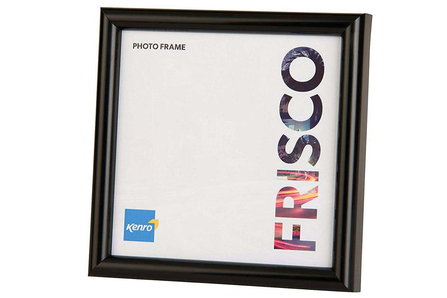 Kenro Frisco Plastic Black Photo Frame | 8x8"
