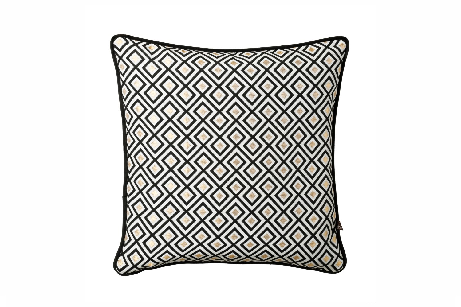 Pharaoh White Black Cushion 43x43cm Ireland