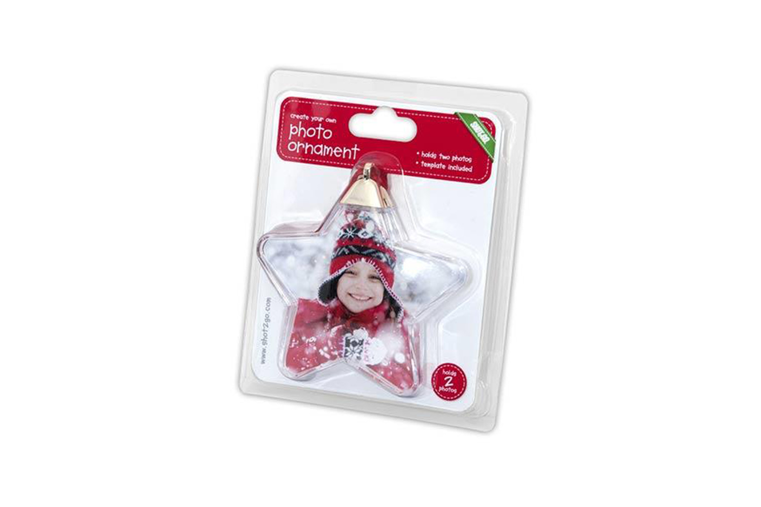 Shot2Go Star Photo Ornament