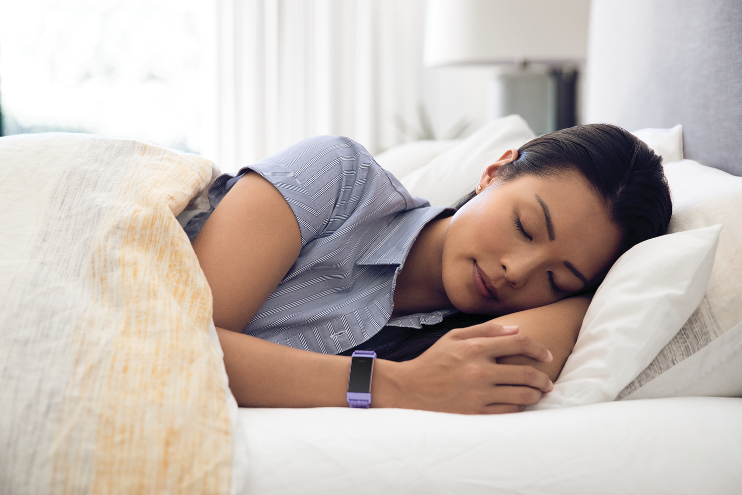 Fitbit Charge 3 Special Edition Lavender Woven Rose Gold