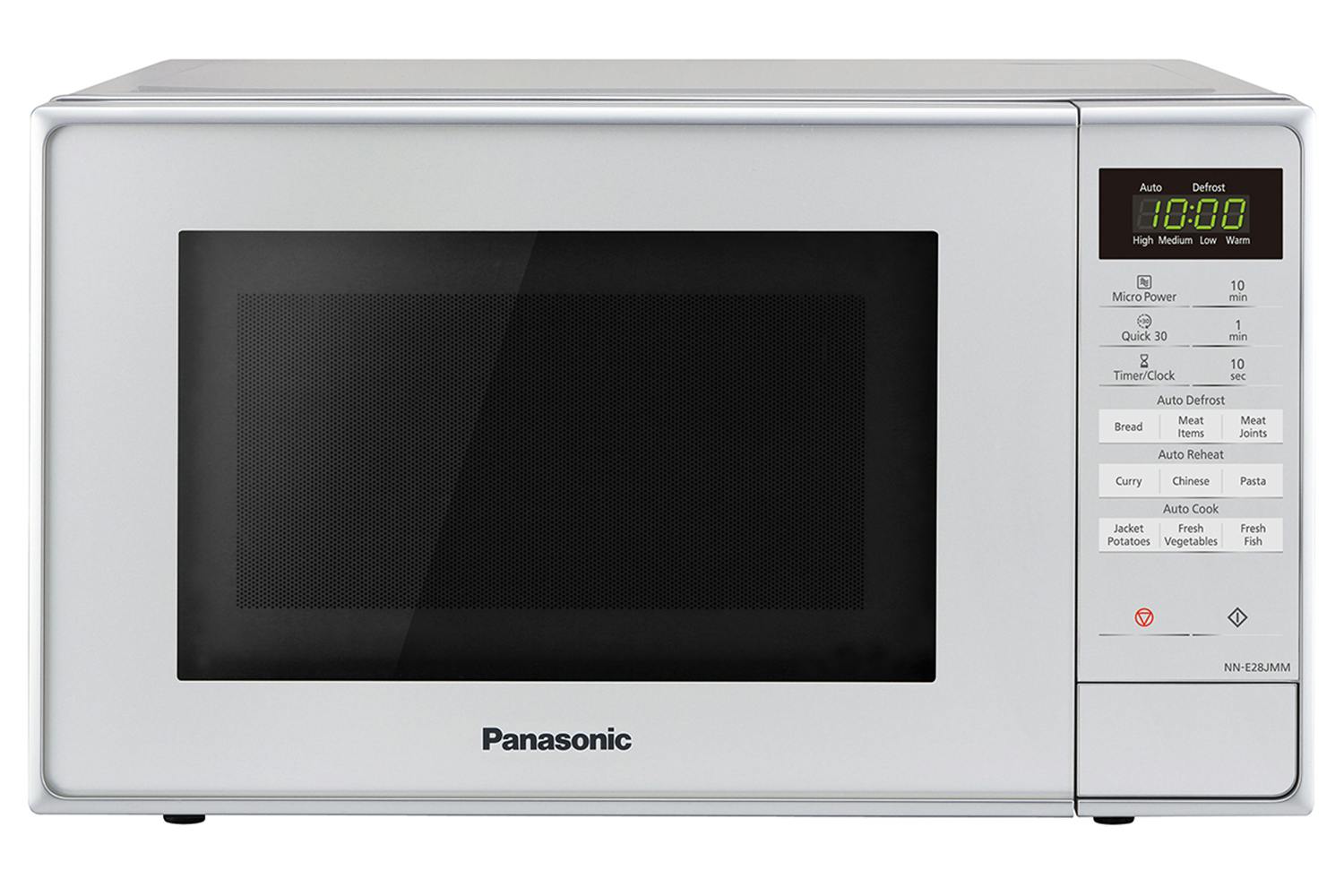 Panasonic 20L 800W Freestanding Microwave | NNE28JMMBPQ | Silver