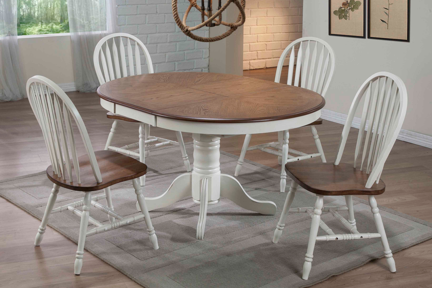 Harvey norman round on sale glass dining table