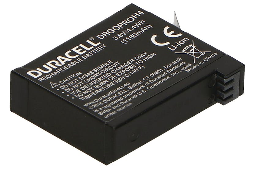 Duracell Drgoproh4 Action Camera Battery 3.8v 1160mah