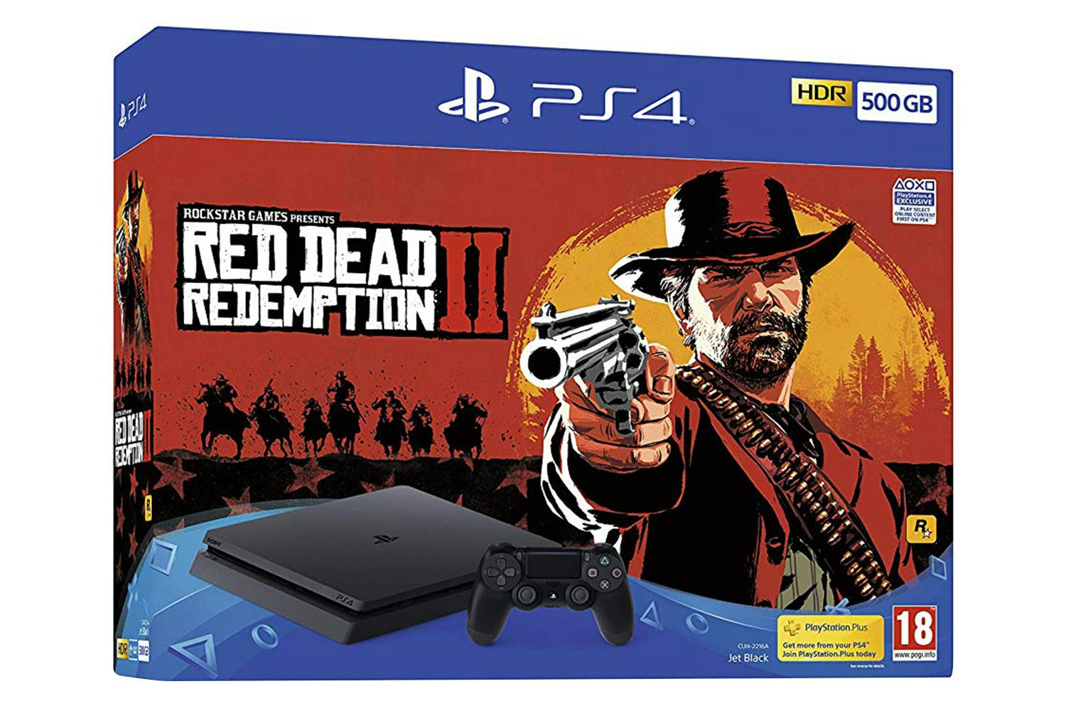 Console Ps4 Sony 1to Red Dead Redemption 2
