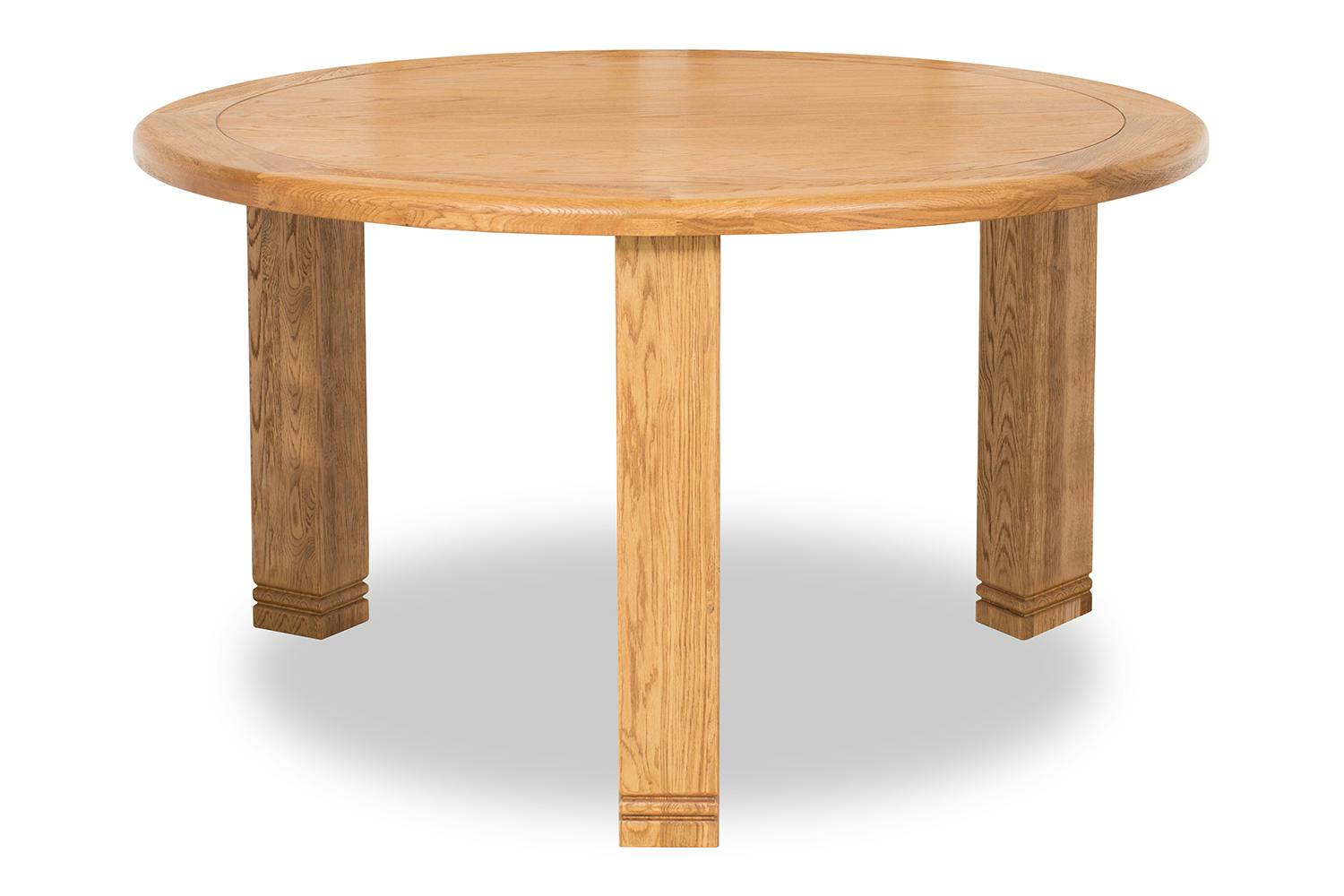 Dawn Dining Table Round Oak