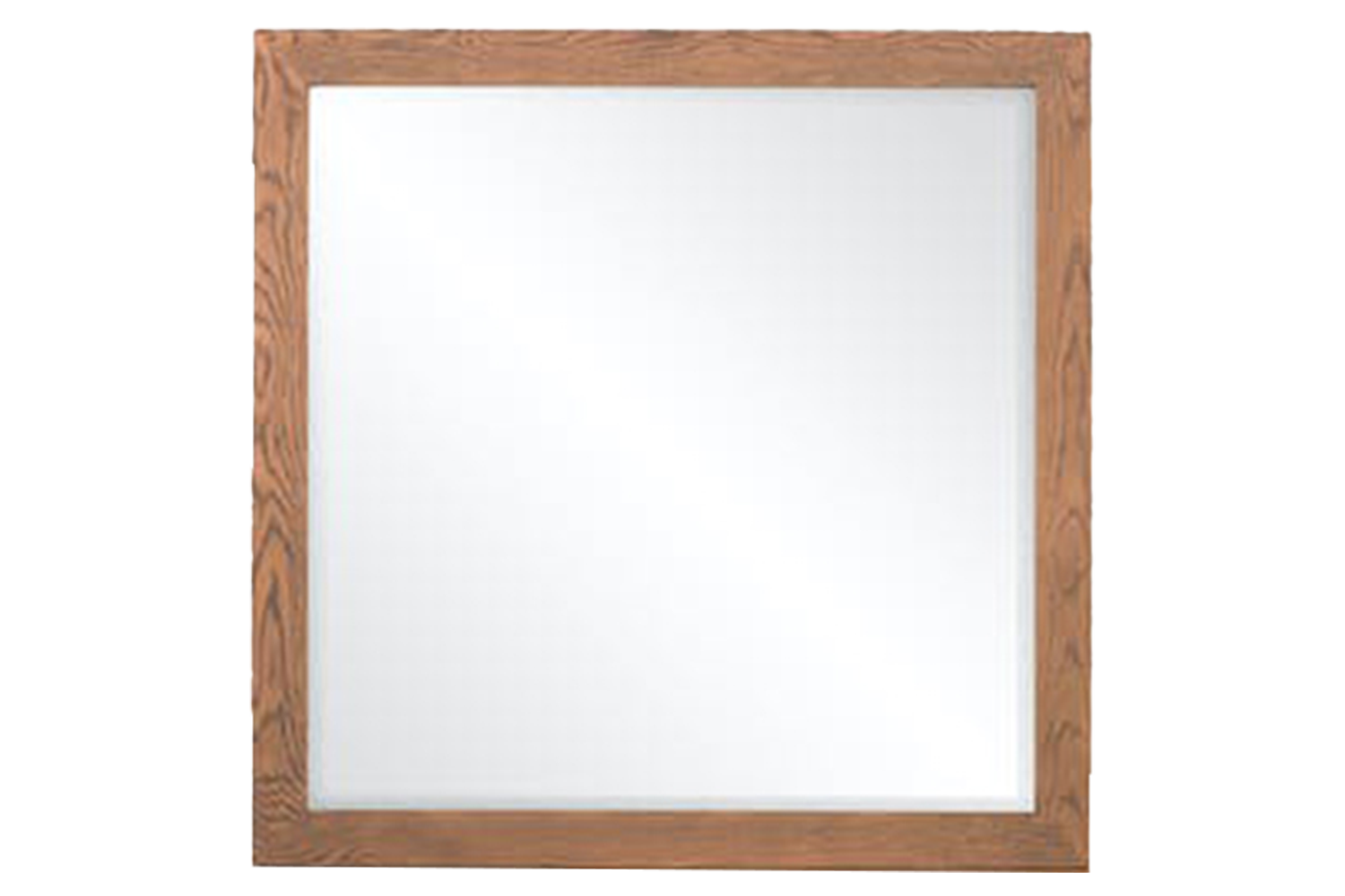 Hamilton Dresser Mirror | Aged Oak Veneer | 90 x 90 cm