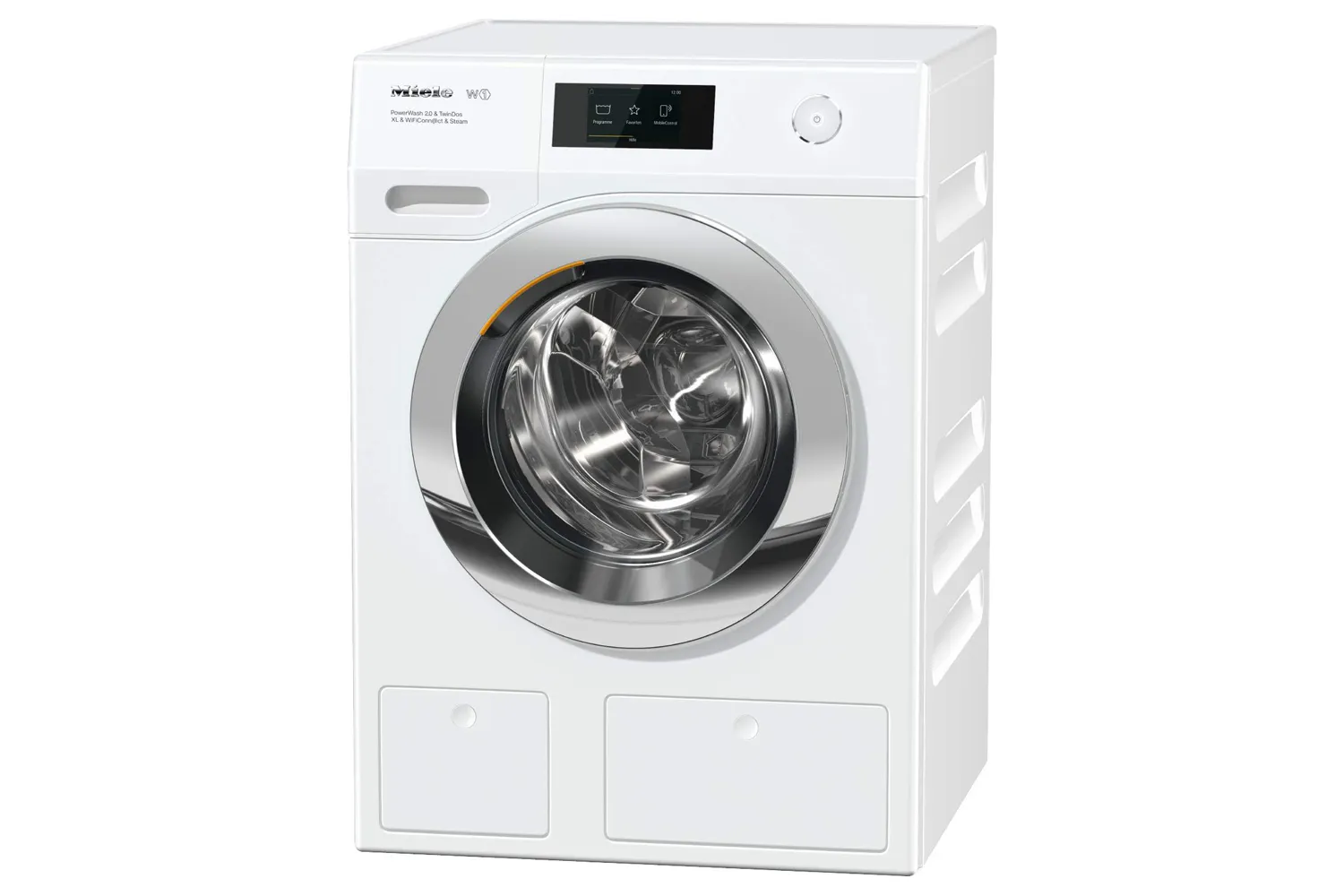 miele wcr890 wps pwash2 0 tdosxl wifi w1 front loading washing machine for your convenience with twindos powerwash 2 0 wificonn ct and steamcare