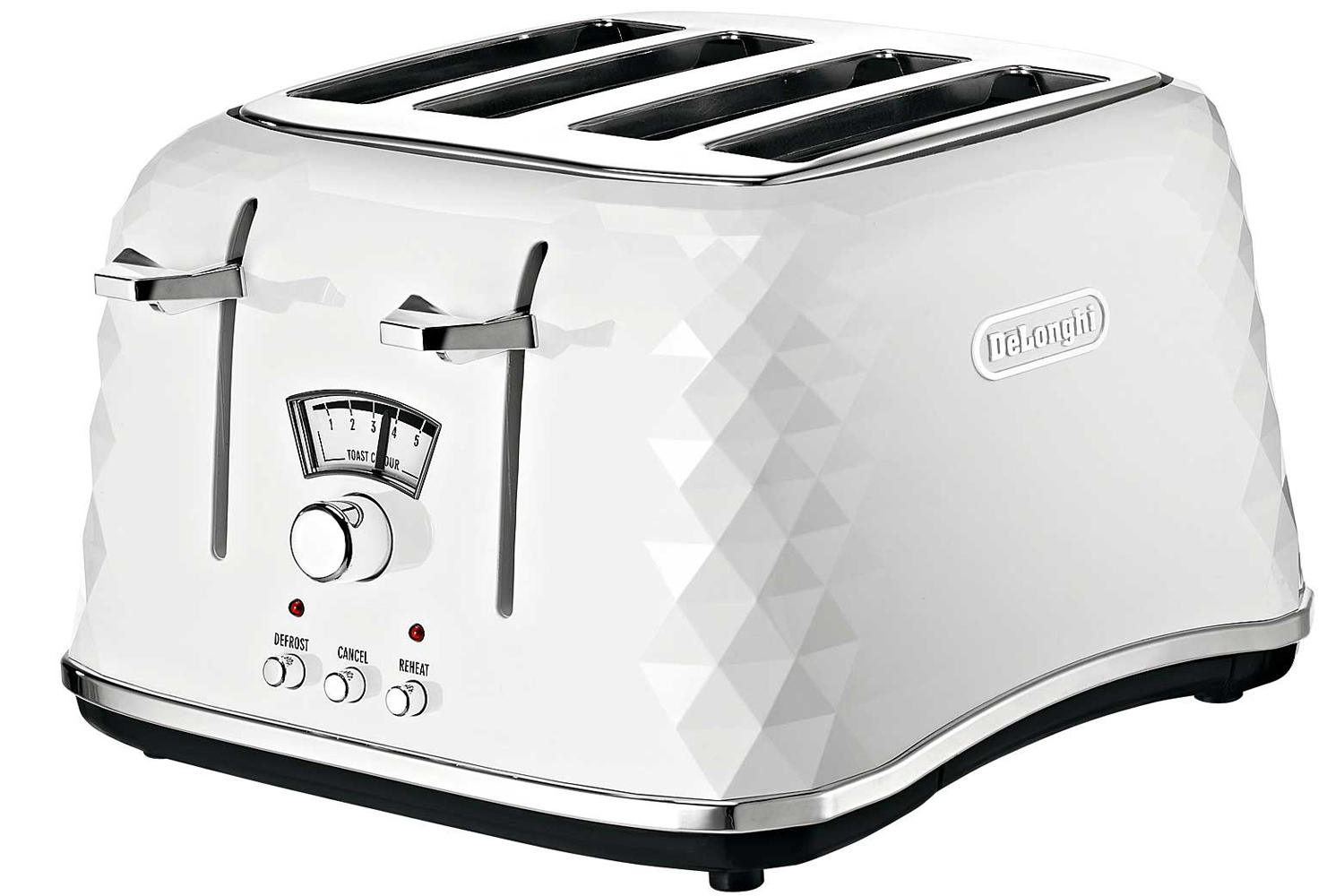 Delonghi Brilliante 4 Slice Toaster Ctj4003w White Ireland Delonghi Brilliante 4 Slice Toaster White