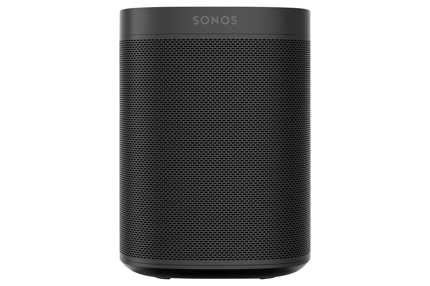 sonos one 2nd generation smart speaker black