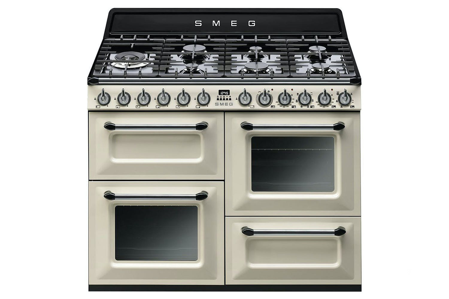 Smeg Victoria 110cm Dual Fuel Range Cooker | TR4110P1 | Cream
