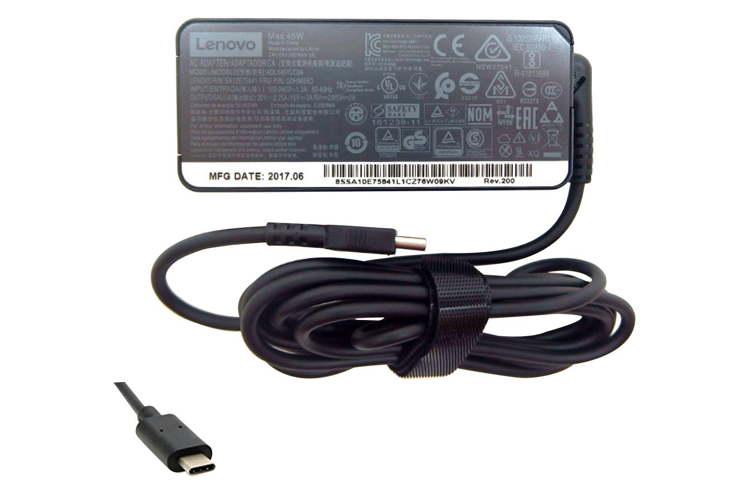 Lenovo AC Adapter 45W USB Type-C