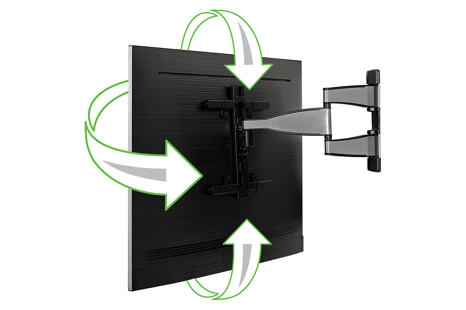 Sanus FullMotion Wall Mount for 32" 55" Flat Panel TVs VMF720S2