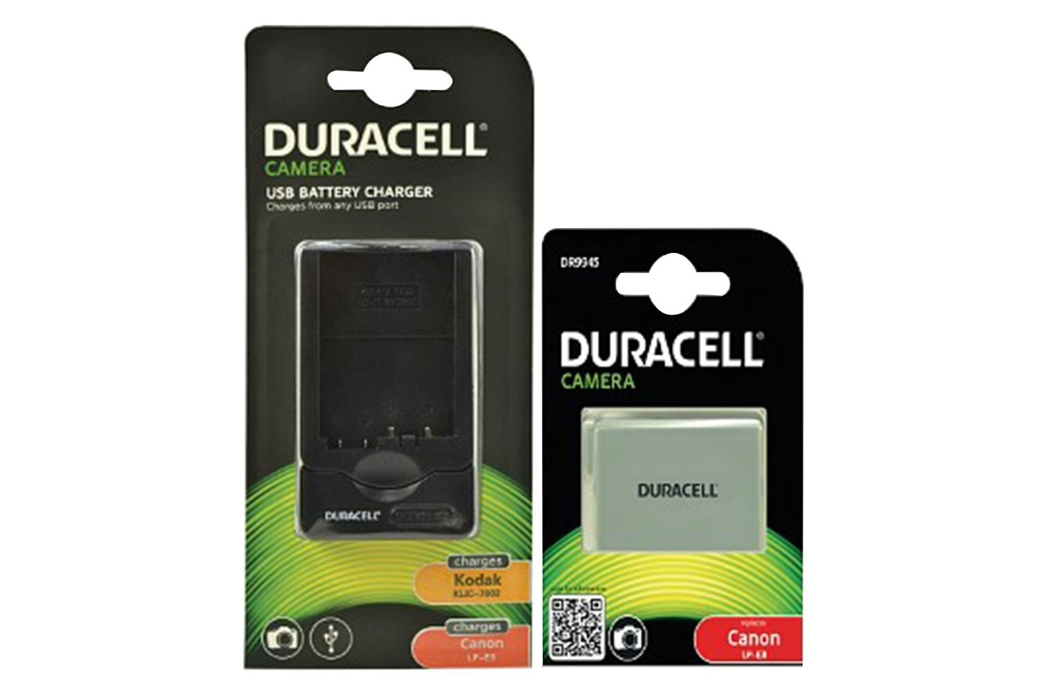 Duracell Duracell Charger & Camera Battery Bundle